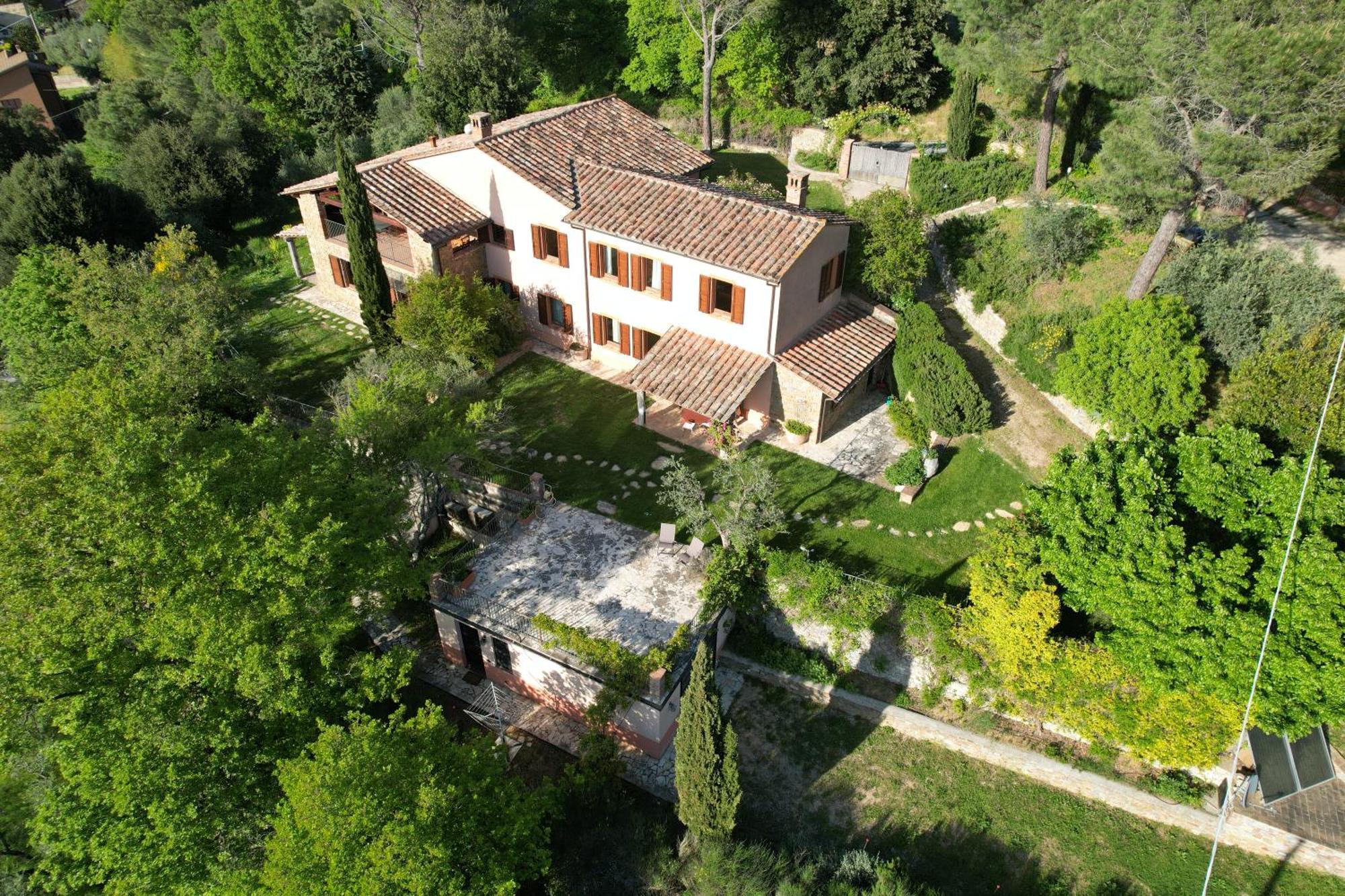 Tartagli Luxury Villa With Pool - A Fontanaro Property Paciano Eksteriør billede