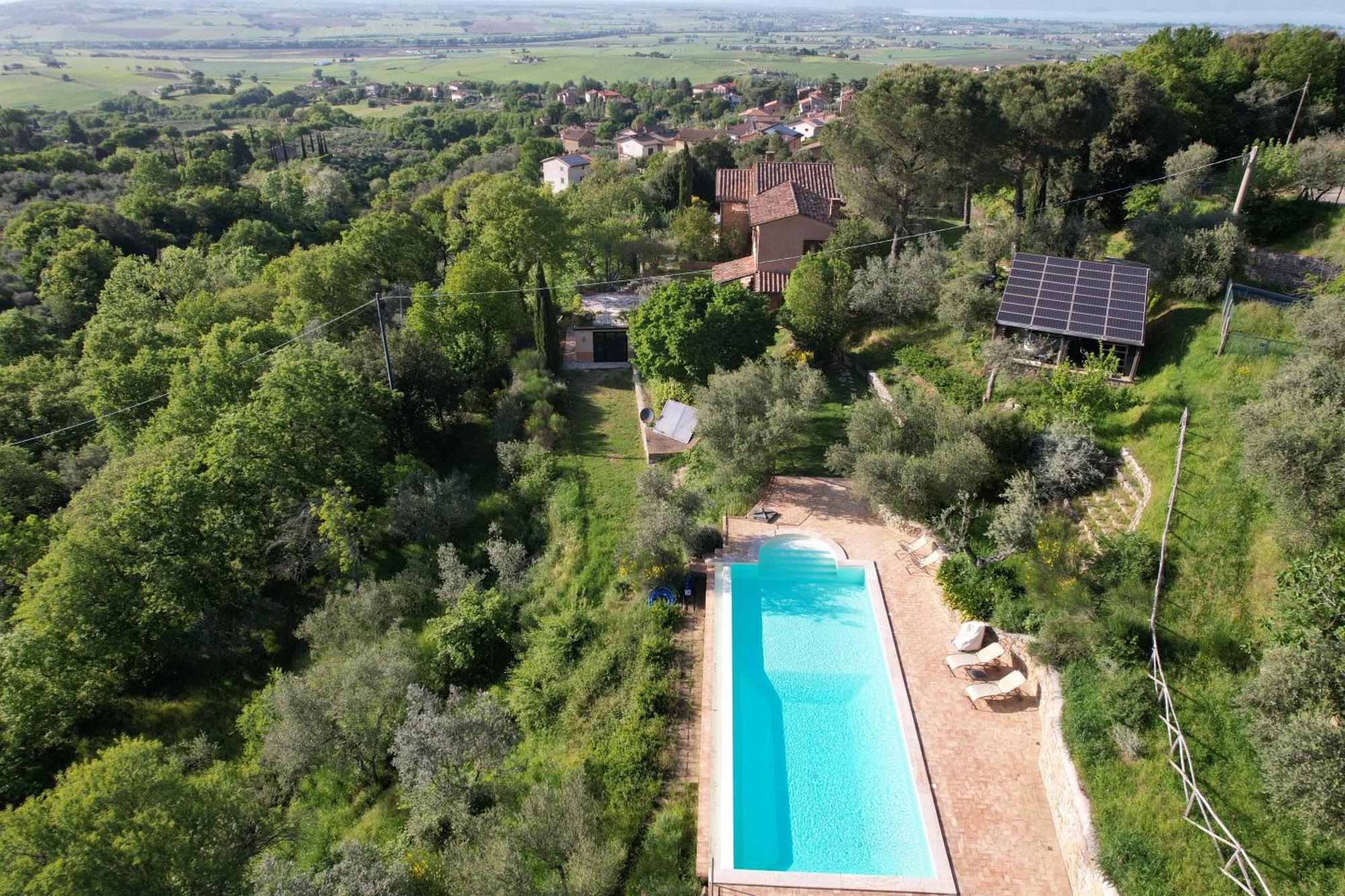 Tartagli Luxury Villa With Pool - A Fontanaro Property Paciano Eksteriør billede